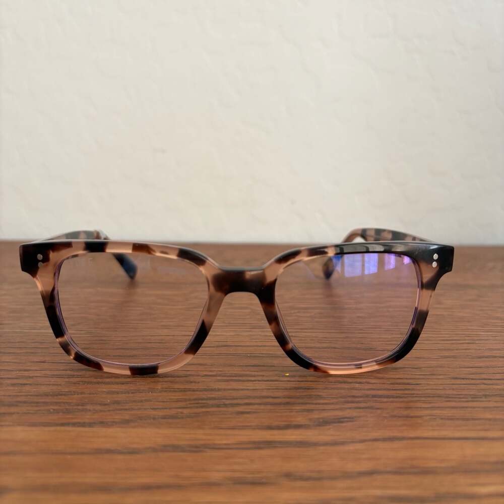 Diff Eyewear Parker Square Tortoise Prescription … - image 1